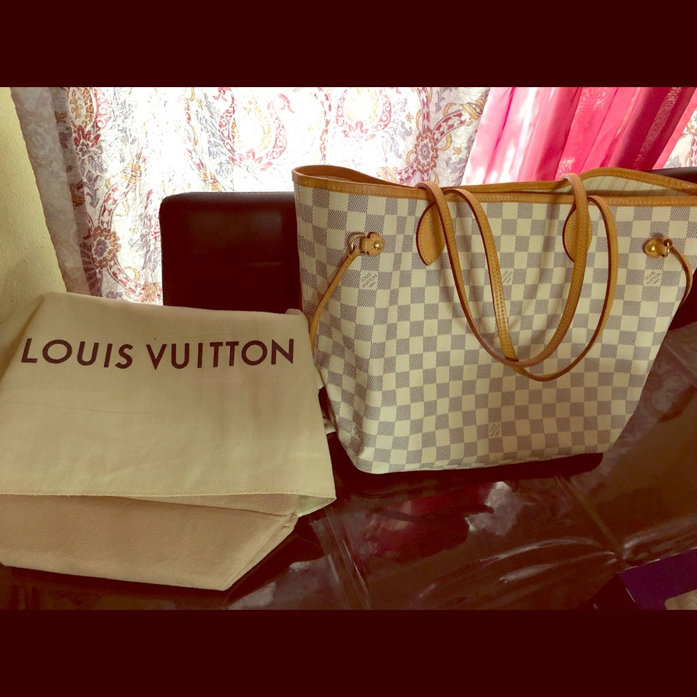 Authentic Neverfull MM Louis Vuitton